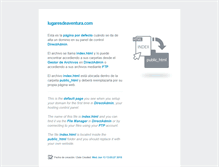 Tablet Screenshot of lugaresdeaventura.com